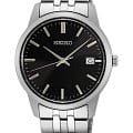 Seiko Seiko Conceptual Series Dress SUR401P1  SUR401P1 кварцевые мужские часы  черный циферблат, браслет нержавеющая сталь — вид спереди